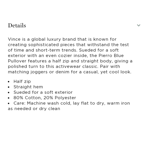 Vince Half Zip Pullover - Picture 5 of 15